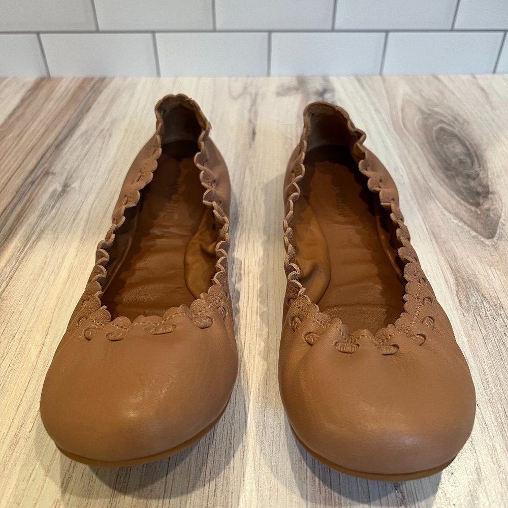 See by Chloe Leather Ballet Flats